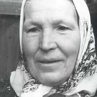 The folklore informant Broņislava Romanovska