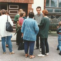 Folkloristi pie Pāles pamatskolas