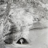 Velna ala (Devil's cave) at Salaca coast