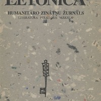 Journal "Letonica"