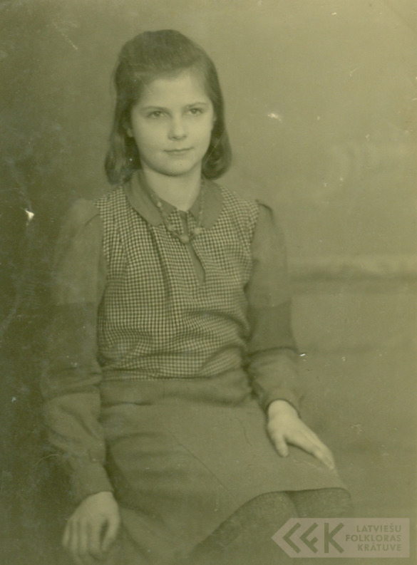 Ērika Jurča Rīgā 1943. gadā