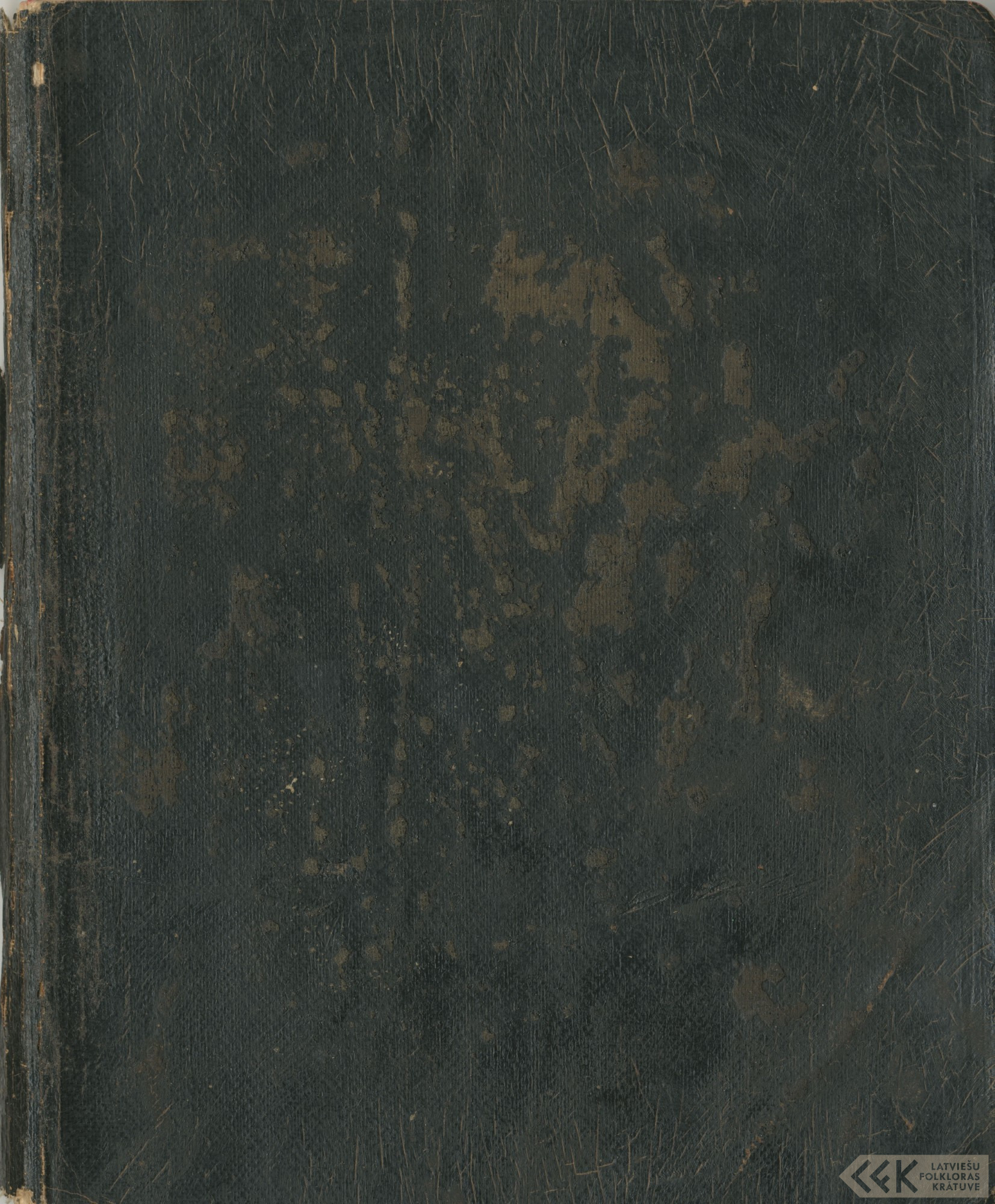 First manuscript page: Diary of Emīlija Vecvagare