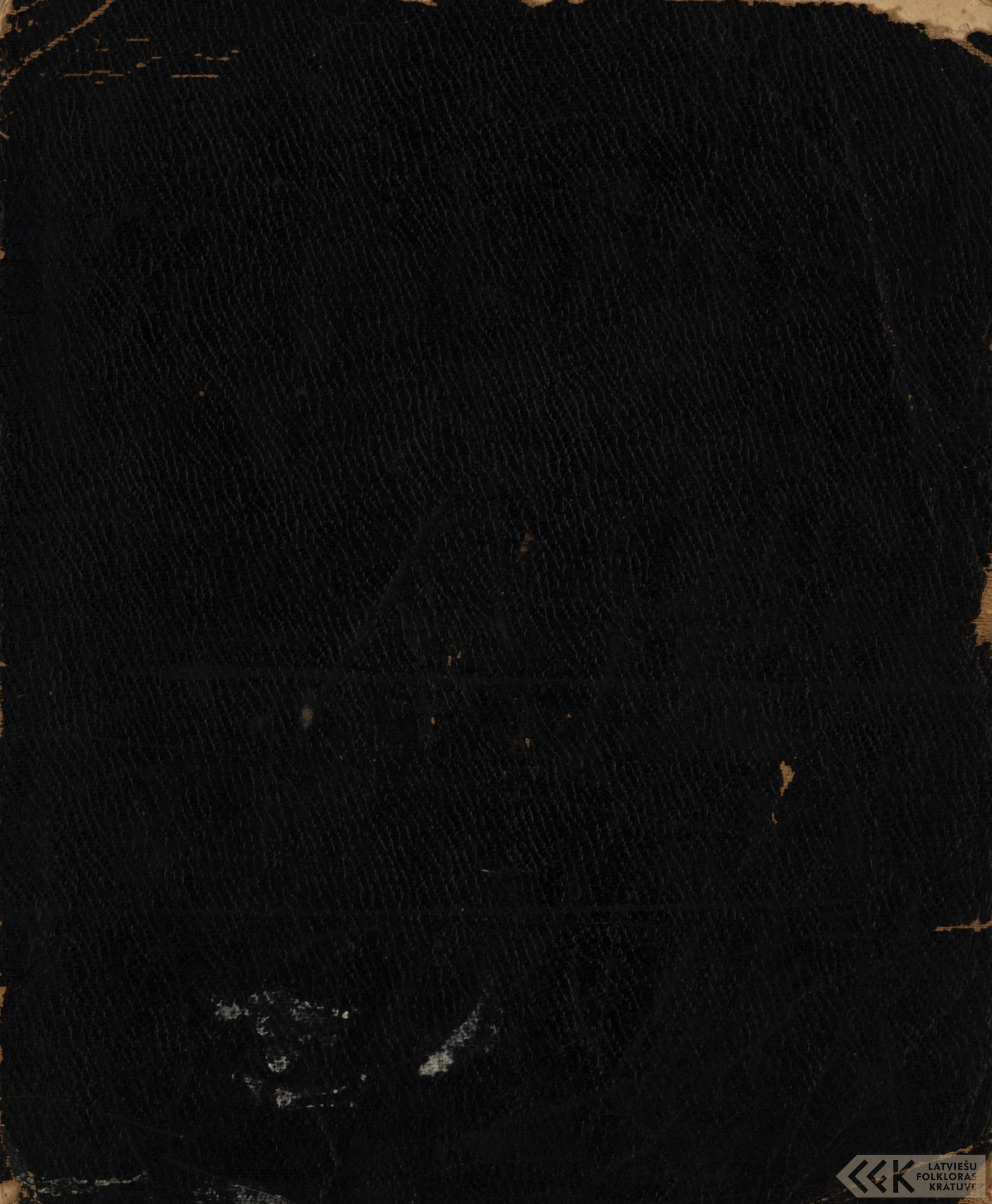 First manuscript page: Memories and poetry of Elizabete Buša
