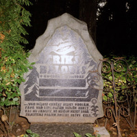 Ērika Baloža kapa vieta