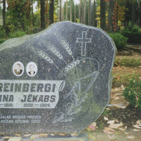 Annas un Jēkaba Reinbergu kapa vieta