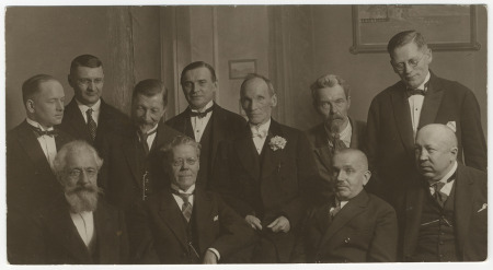 Latviešu kultūras darbinieku grupa 1925. gada aprīlī