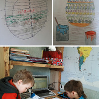 Children draw