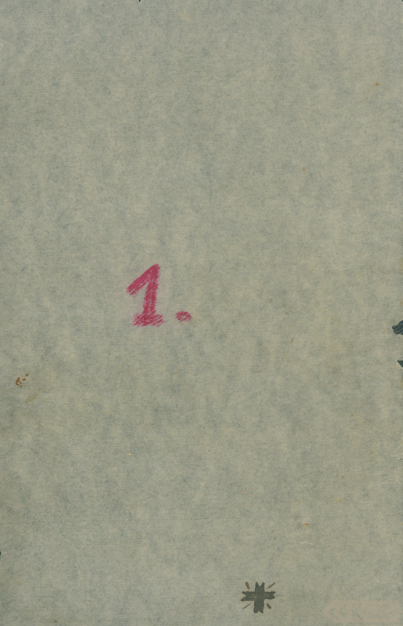 First manuscript page: Diaries by Ruta Šleiere