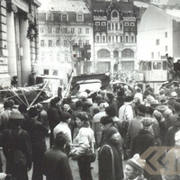 Dome Square during Barricades