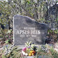 Dzejnieka Apsesdēla kaps