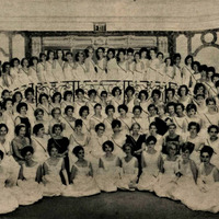 Korporācijas "Dzintra"  40 gadu dibināšanas atceres balles dalībnieces