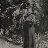 Jezups Grišāns 1936. gadā Romas Mariāņu kongregācijas dārzā