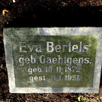 Evas Gētgensas kapa plāksne