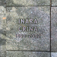 Ināras Grīnas atdusas vieta Stokholmas Meža kapos