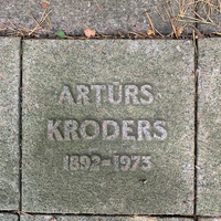 Artura Krodera atdusas vieta Stokholmas Meža kapos