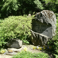 Eižena Vēvera atdusas vieta Raiņa kapos
