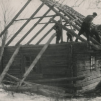 Rūdolfa Blaumaņa "Braku" vecās dzīvojamās mājas nojaukšana 1958. gadā