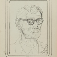 Viktora Krastiņa pašportrets