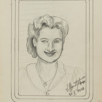 Viktora Krastiņa zīmēts portrets